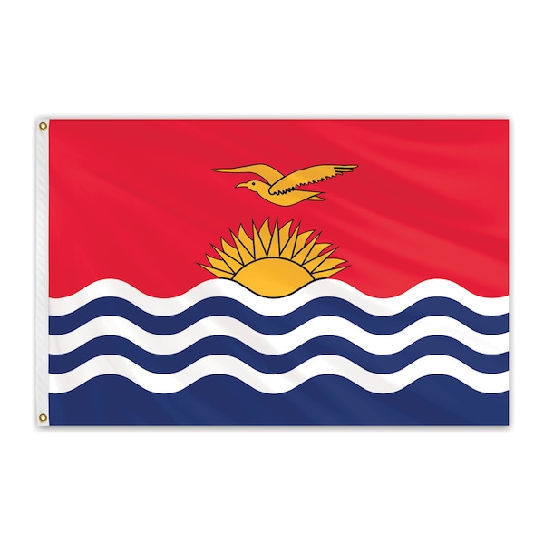Global Flags Unlimited Kiribati Outdoor Nylon Flag 4'x6' 202175